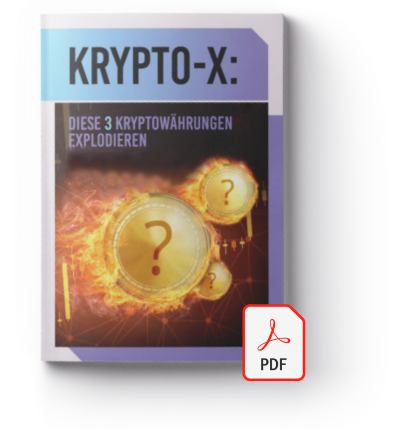 Cover des PDF-Reports: Krypto-X: Diese 3 Kryptowährungen explodieren