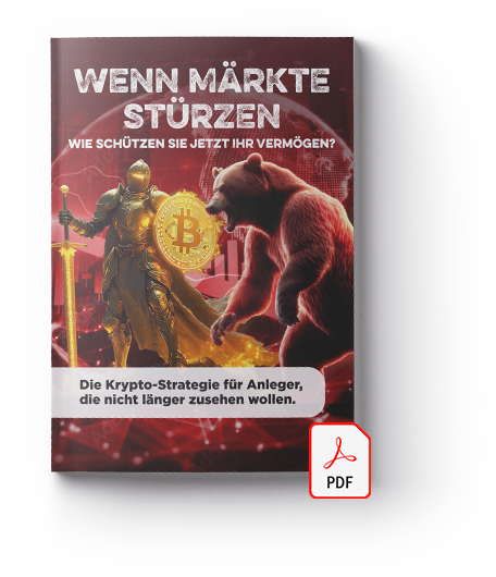 Cover des PDF-Reports: Wenn Märkte stürzen: Wie schützen Sie jetzt Ihr Vermögen?